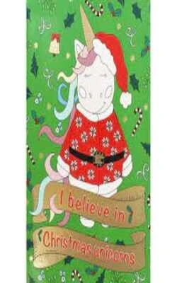 I believe in Christmas Unicorns