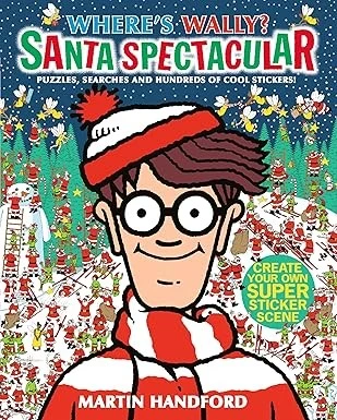 Where's Wally? Santa Spectacular Sticker