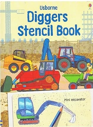 Diggers Stencil Book