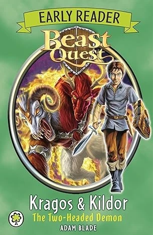 Beast Quest: Early Reader Kragos & Kildor the two-headed demon