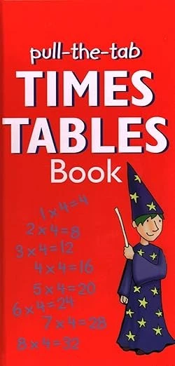 Pull-the-tab Times Table Book
